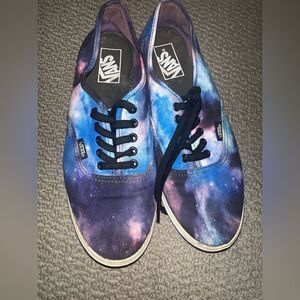 Vans space night sky tie-dye